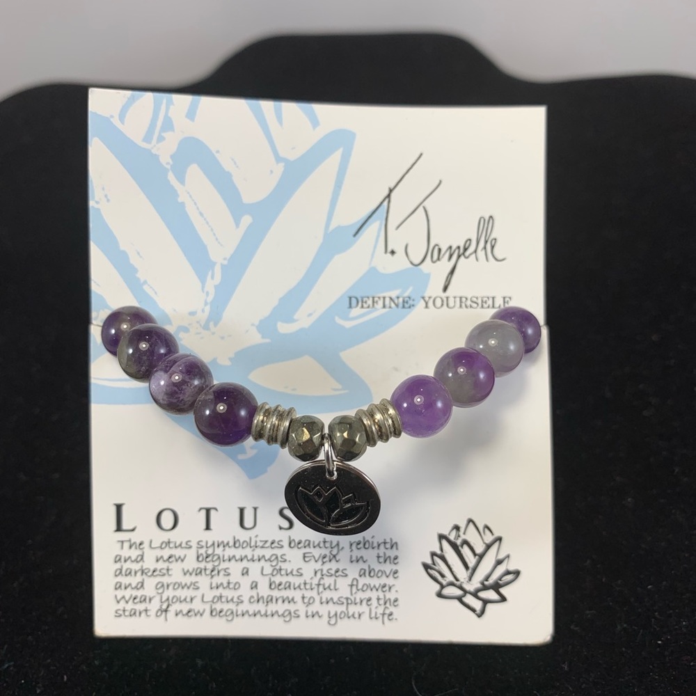 T. Jazelle Lotus Bracelet